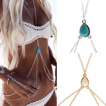 'Take Me To The Beach' Harness Necklace Belly Chain